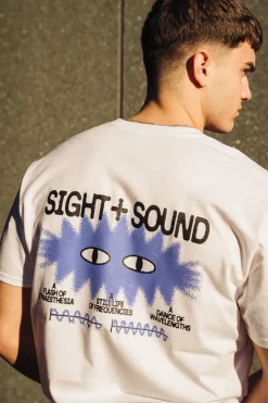 KBar Design KBAR X UN:IK 'Sight & Sound' Tee - White