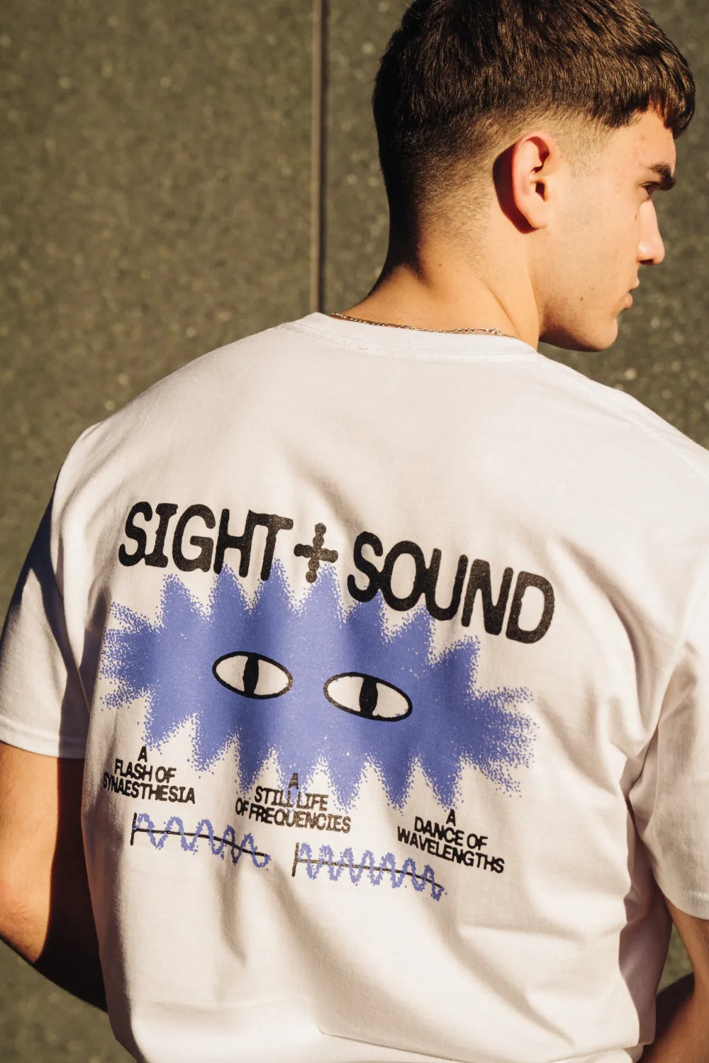 KBar Design KBAR X UN:IK 'Sight & Sound' Tee - White