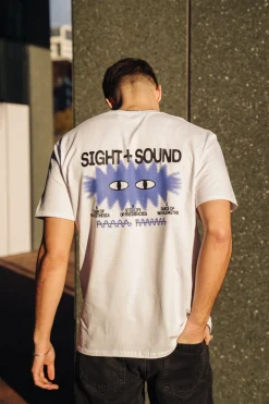KBar Design KBAR X UN:IK 'Sight & Sound' Tee - White