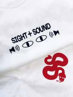 KBar Design KBAR X UN:IK 'Sight & Sound' Tee - White