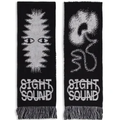 KBar Design KBAR X UN:IK 'Sight & Sound' Scarf - Black / Blue