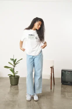 KBar Design KBAR X UN:IK 'Taking It Slow' Tee - White