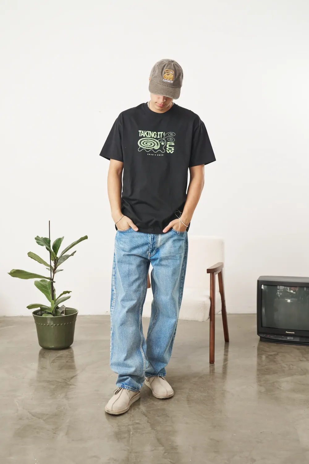 KBar Design KBAR X UN:IK 'Taking It Slow' Tee - Black
