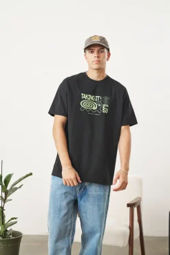 KBar Design KBAR X UN:IK 'Taking It Slow' Tee - Black