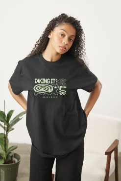 KBar Design KBAR X UN:IK 'Taking It Slow' Tee - Black