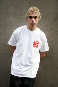 KBar Design KBAR X UN:IK 'Touch At Own Risk' Tee - White