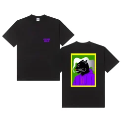 Melé x Club Bad 'Black Jaguar' Tee - Black