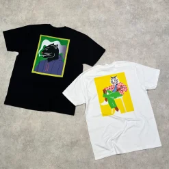 Melé x Club Bad 'Black Jaguar' Tee - Black
