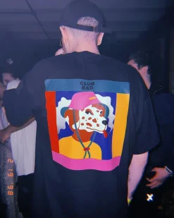 Melé x Club Bad 'Dalmatian' Tee - White