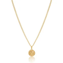 Melé x Club Bad 'Panther' Pendant Necklace - Silver / Gold