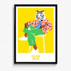 Melé x Club Bad 'Summer Tiger' Print