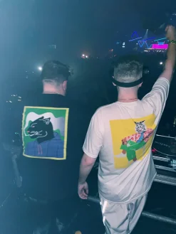 Melé x Club Bad 'Summer Tiger' Tee - White