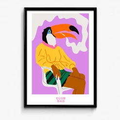 Melé x Club Bad 'Toucan' Print
