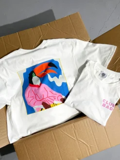 Melé x Club Bad 'Toucan' Tee - White