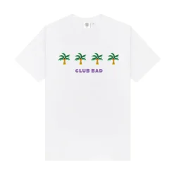 Melé x Club Bad 'Tropical' Tee - White