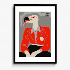 Melé x Club Bad 'Vultures' Print