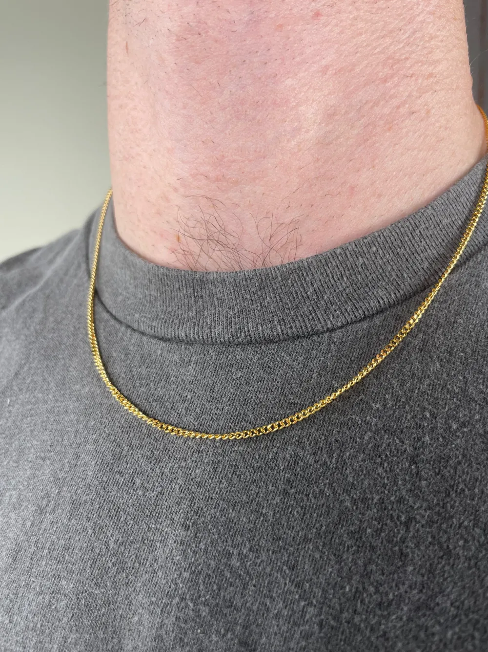 UN:IK Essentials Minimal Curb Chain 2mm - Gold / Silver