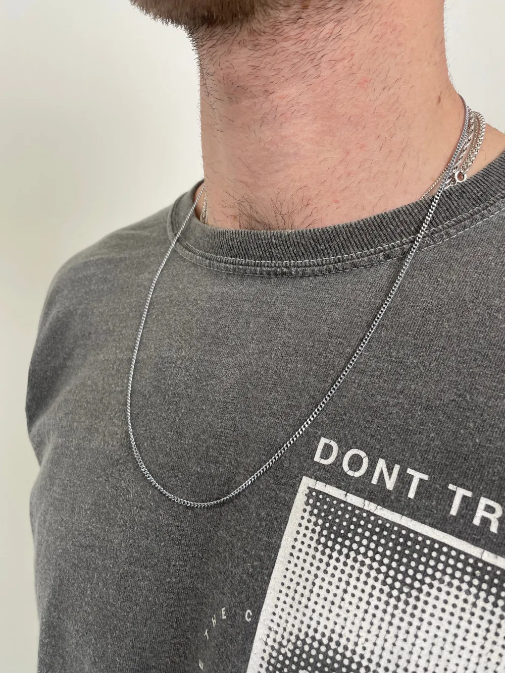 UN:IK Essentials Minimal Curb Chain 2mm - Gold / Silver