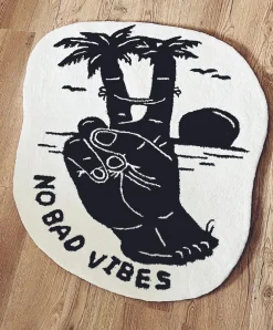 UN:IK Essentials No Bad Vibes Hand Tufted Rug
