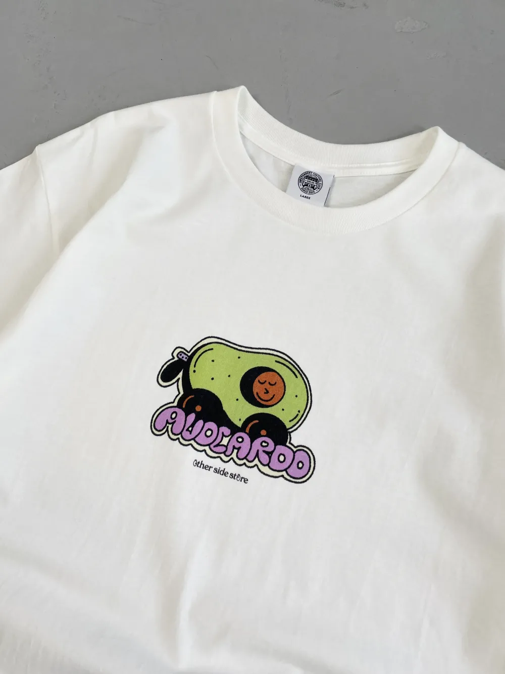 Other Side Store 'Avacardo' Tee - White