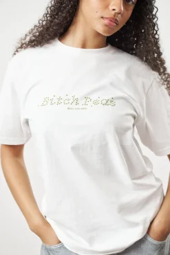 Other Side Store 'Bitch Peas' Tee - White
