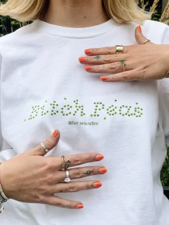 Other Side Store 'Bitch Peas' Tee - White