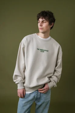 Other Side Store 'Breakfast Club' Sweater - Stone