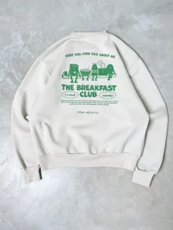 Other Side Store 'Breakfast Club' Sweater - Stone