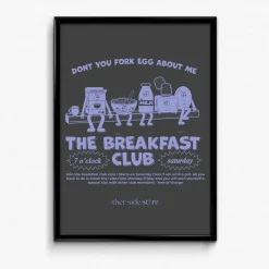 Other Side Store 'Breakfast Club' Art Print