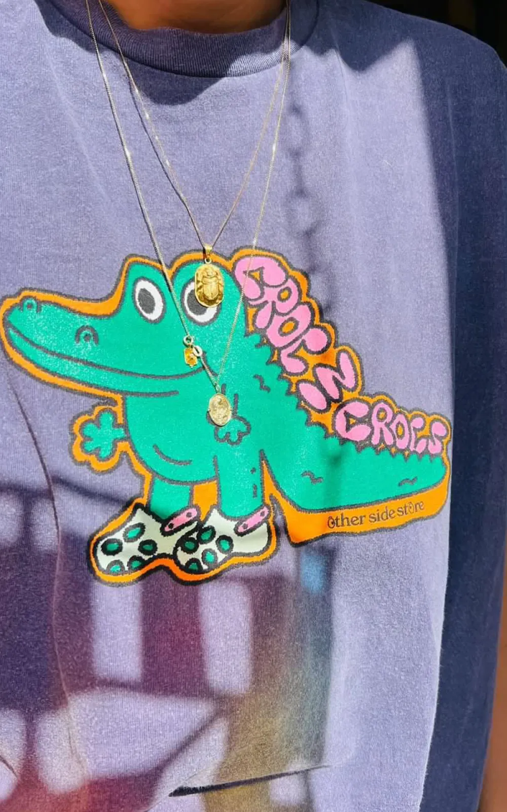 Discounted Bundles Other Side Store 'Croc In Crocs' Tee & Cap Bundle