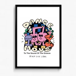 Other Side Store 'Dance and Groove' Print