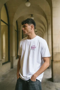 Other Side Store 'Dance and Groove' Tee - White