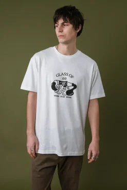 Other Side Store 'Glass of 69' Tee - White