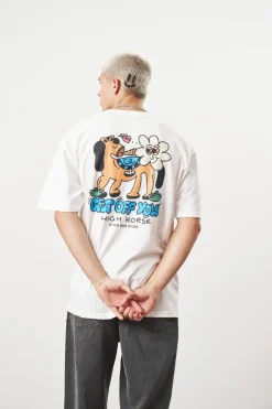 Other Side Store 'High Horse' Tee - White