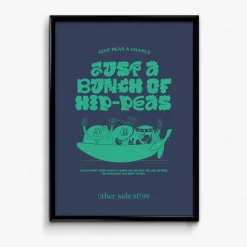 Other Side Store 'Hippeas' Art Print