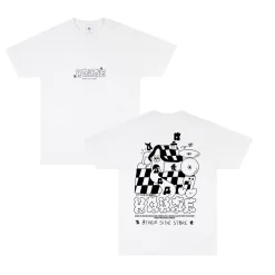 Other Side Store 'House Tunes' Tee - White