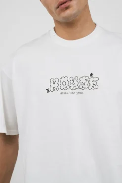 Other Side Store 'House Tunes' Tee - White