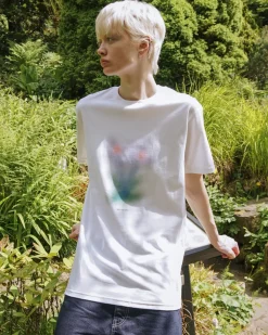 Other Side Store 'Lavender' Tee - White