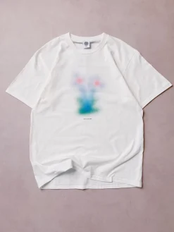 Other Side Store 'Lavender' Tee - White