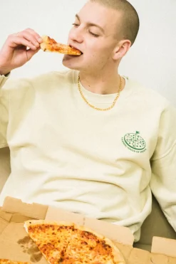 Other Side Store 'Leaning Tower' Sweater - Vintage Washed Cream