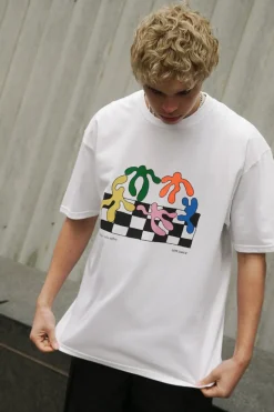 Other Side Store 'Lets Dance' Tee - White