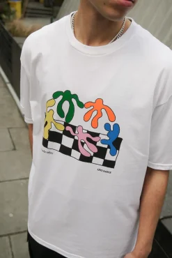 Other Side Store 'Lets Dance' Tee - White