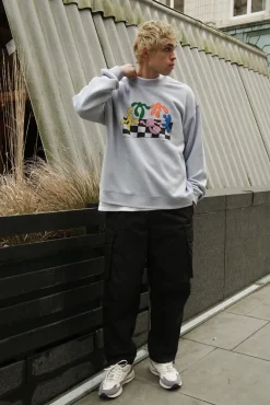 Other Side Store 'Lets Dance' Sweater - Powder Blue