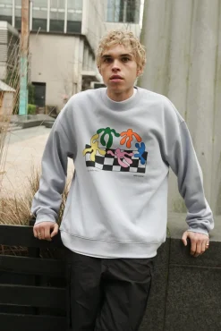 Other Side Store 'Lets Dance' Sweater - Powder Blue