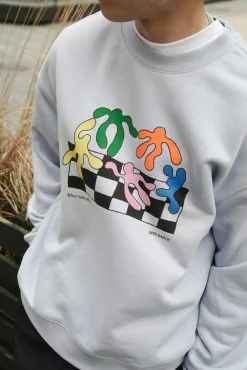 Other Side Store 'Lets Dance' Sweater - Powder Blue