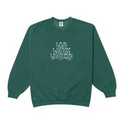 Other Side Store 'Live Laugh Linguine' Sweater - Vintage Washed Green