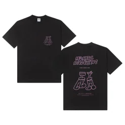 Other Side Store 'Music & Wine' Organic Tee - Black