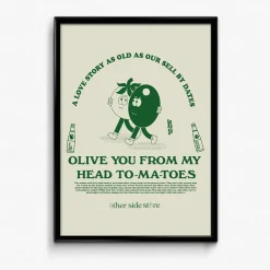 Other Side Store 'O-Love-Story' Art Print