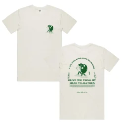 Other Side Store 'O-love-Story' Organic Tee - Vintage White