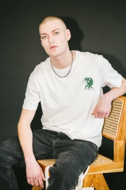 Other Side Store 'O-love-Story' Organic Tee - Vintage White
